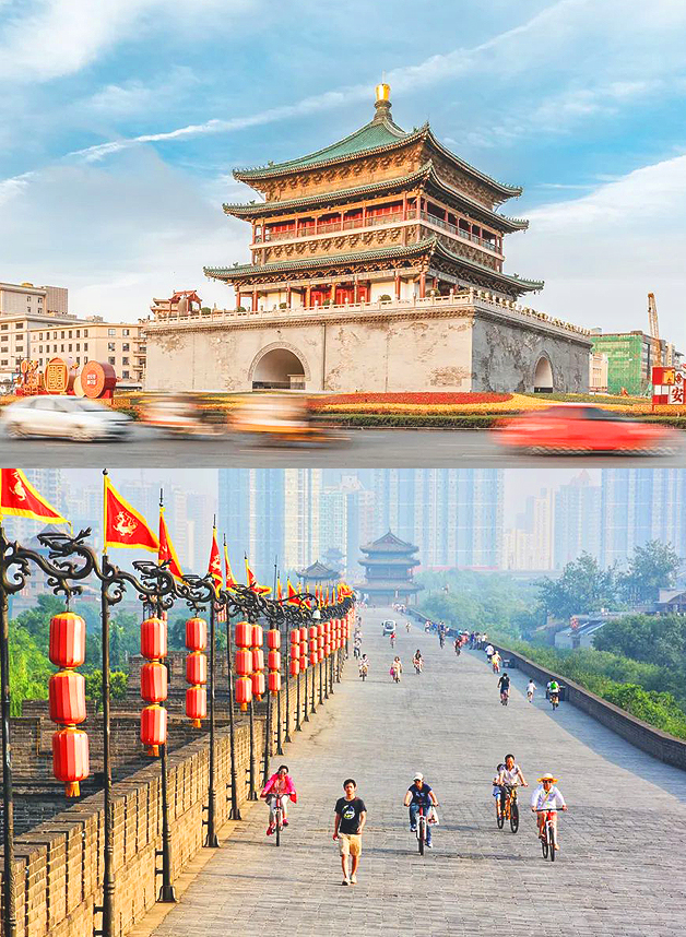 赤く染まる夜の西安、現代に残る唐文化-中国陝西省西安市 - 中国観光|リアルな中国旅行の物語